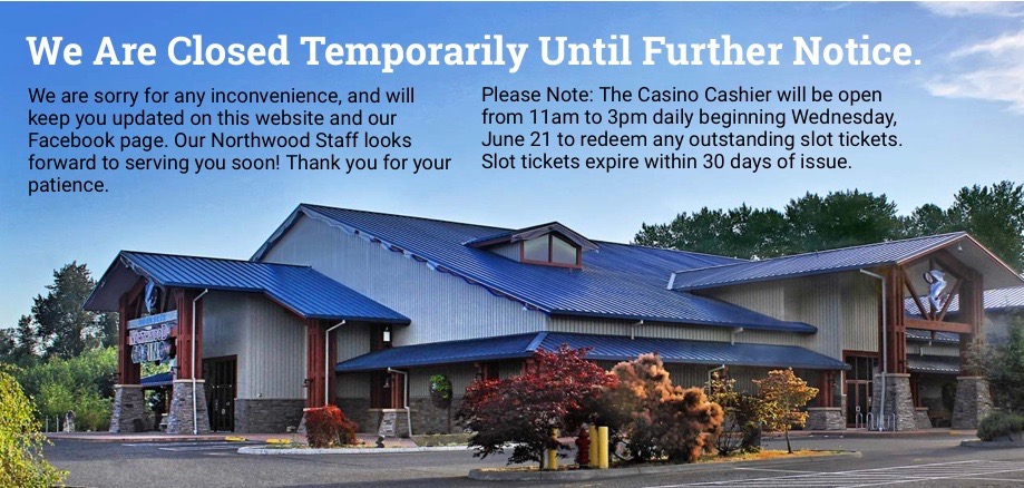 Nooksack Tribe accepting slot tickets while casino remains closed