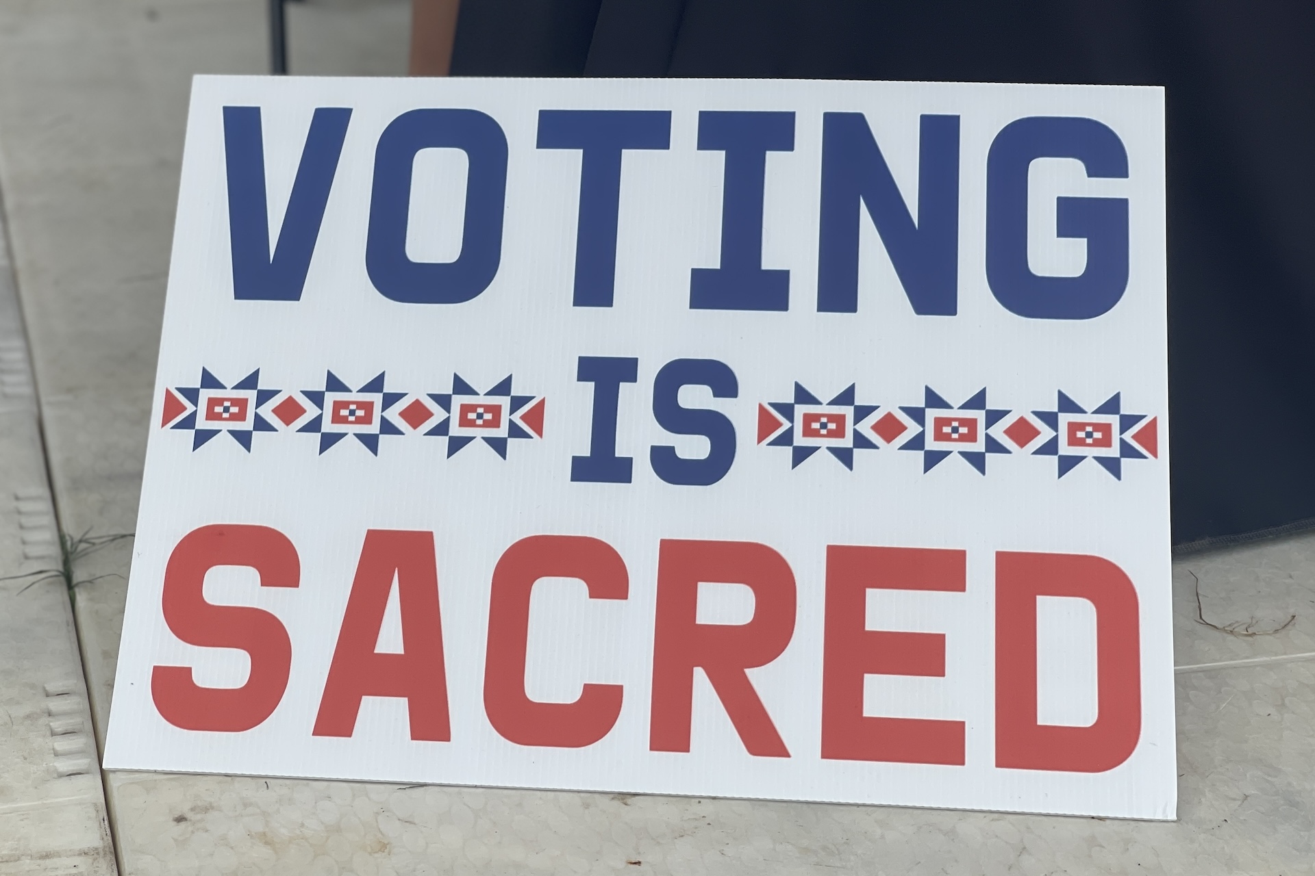 'Voting Is Sacred'