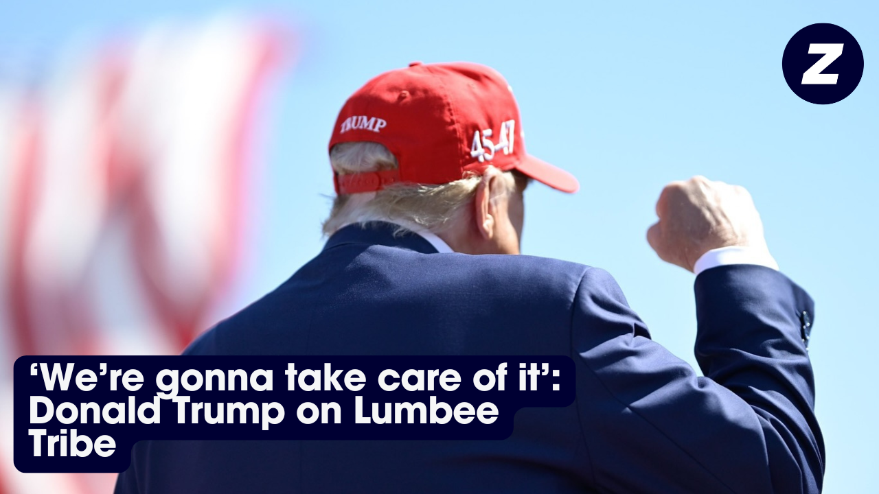 'We're gonna take care of it': Donald Trump on Lumbee Tribe #NativeVote