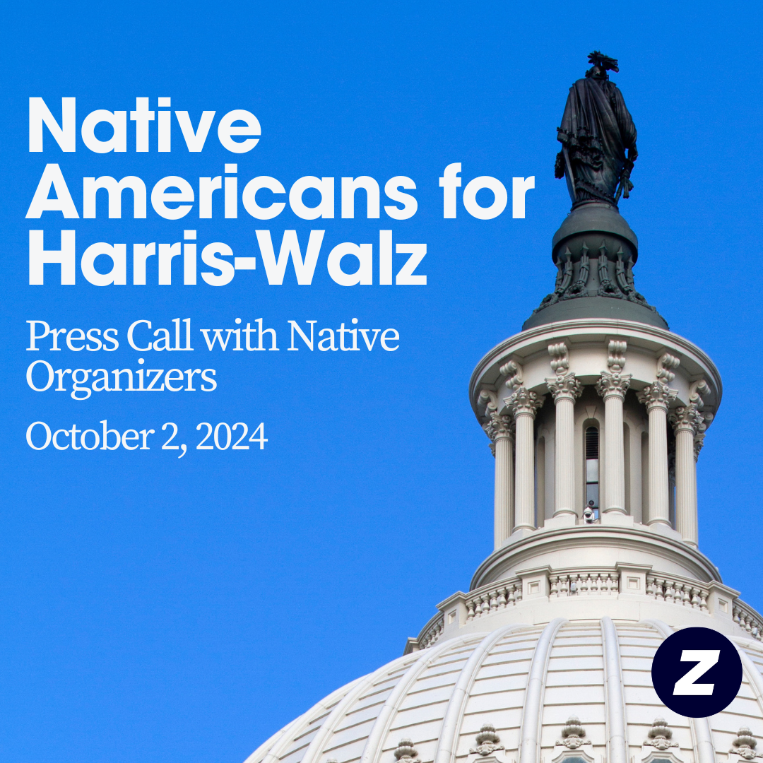 Kamala Harris Campaign Launches Native Americans for Harris-Walz