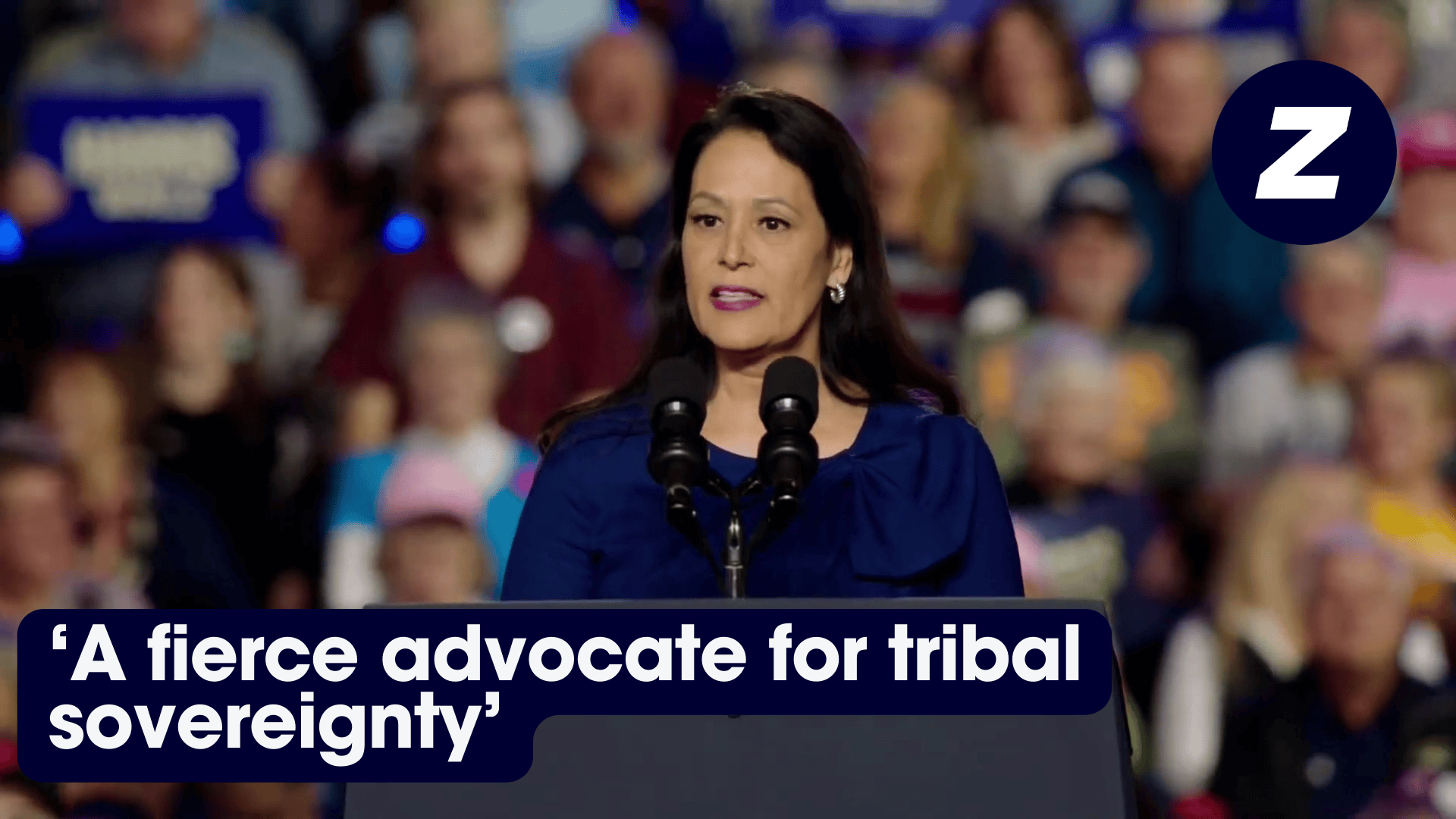 'A fierce advocate for tribal sovereignty': Tribal leader campaigns for Kamala Harris #NativeVote