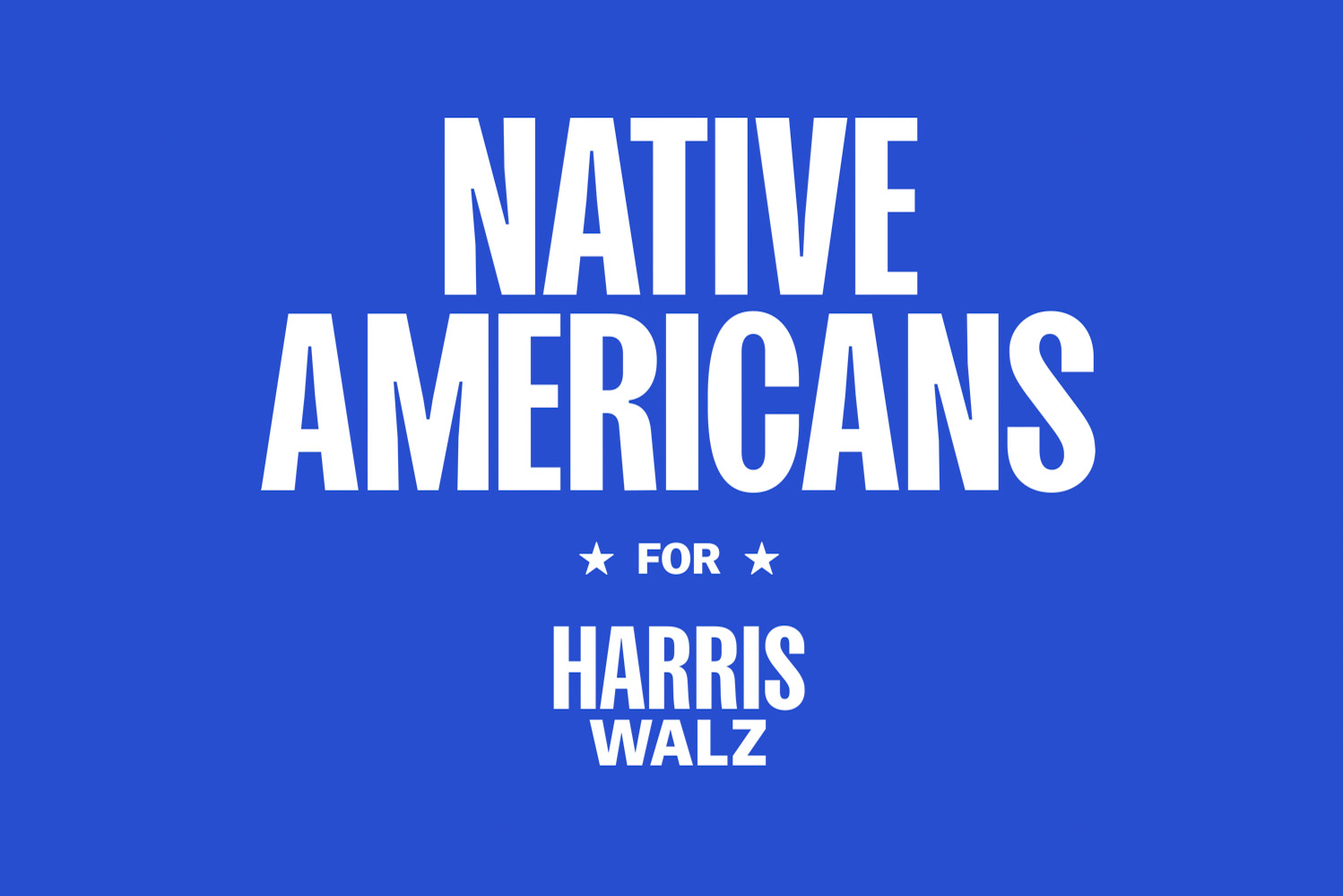 Native Americans for Harris