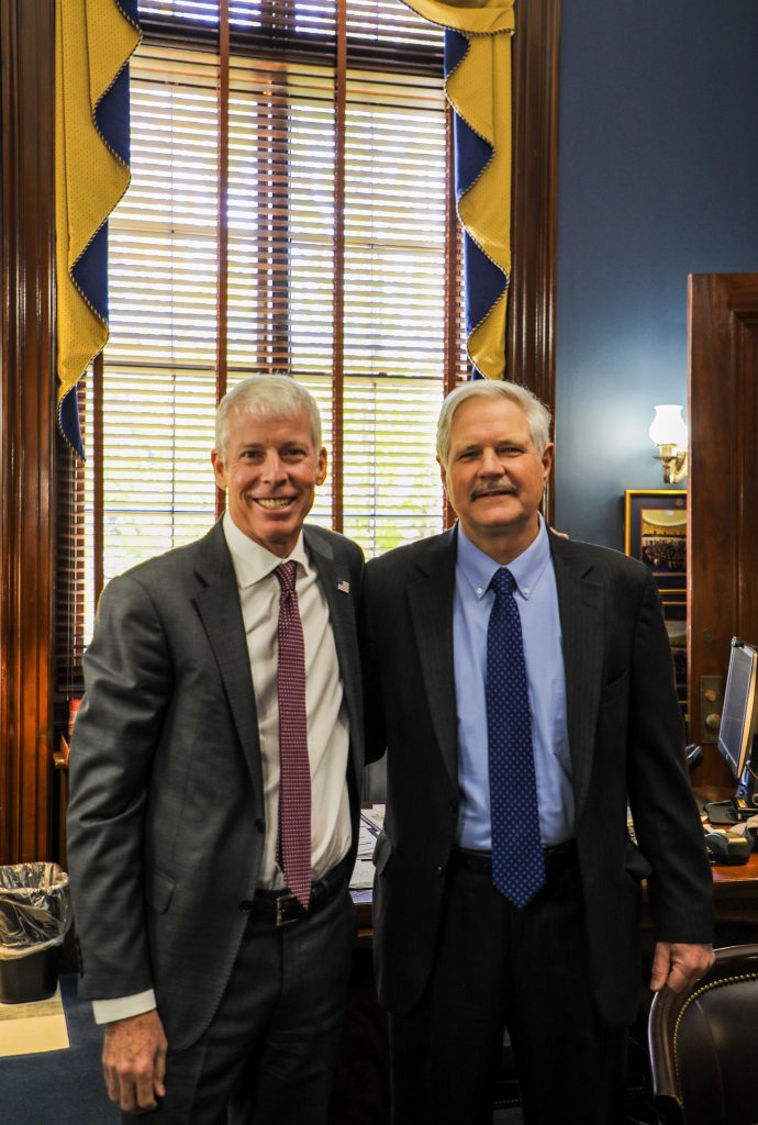 Chris Wright and John Hoeven