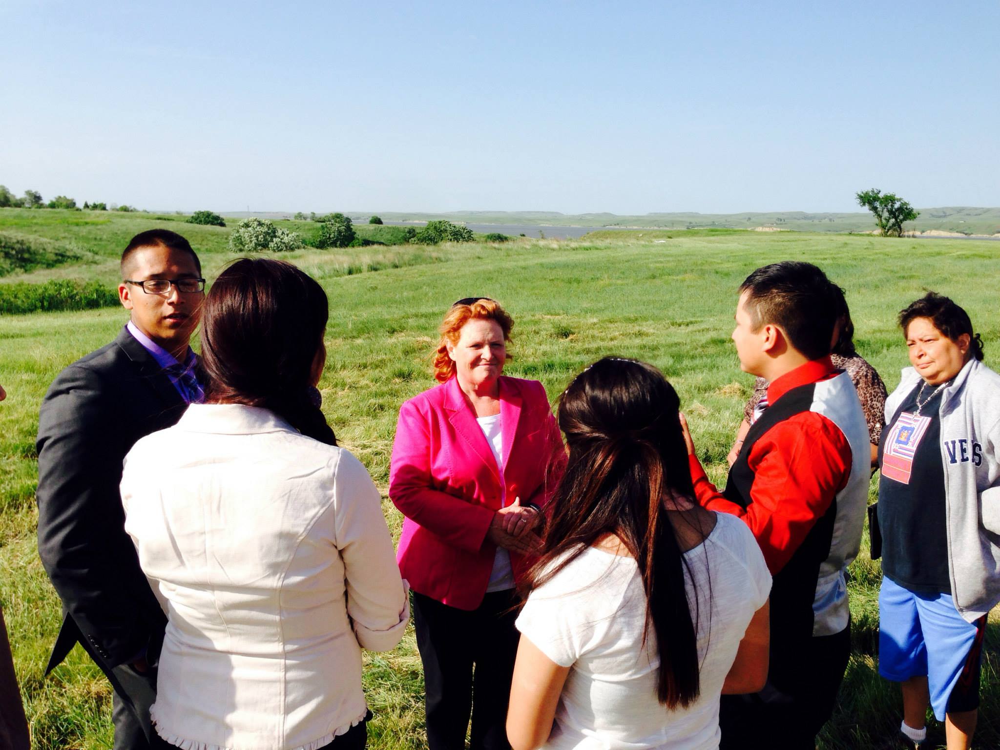 Sen. Heidi Heitkamp again parts with Indian Country on #NoDAPL movement