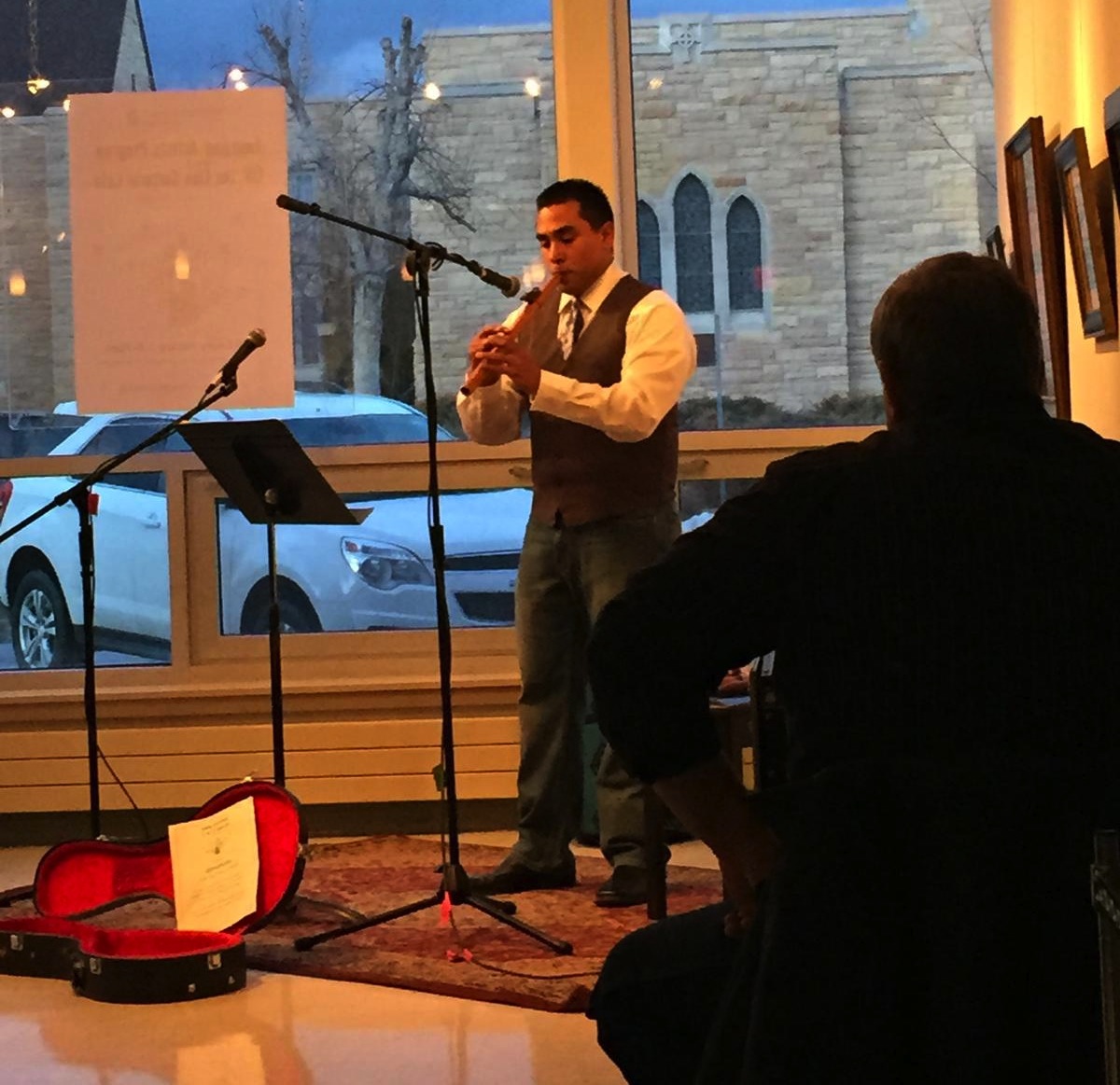 Native News News: Ojibwe flautist shares message with music