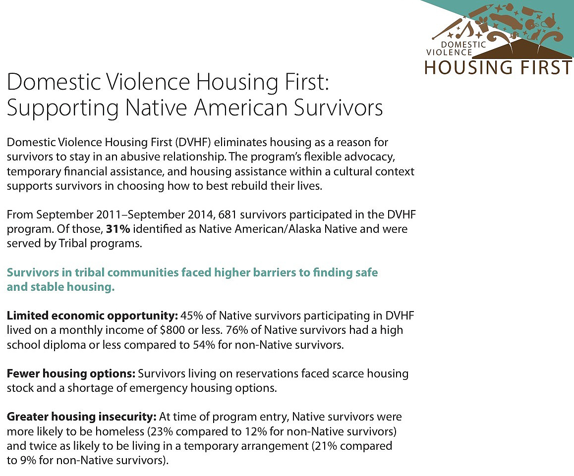 Lynn Armitage: Housing program aids Native violence survivors