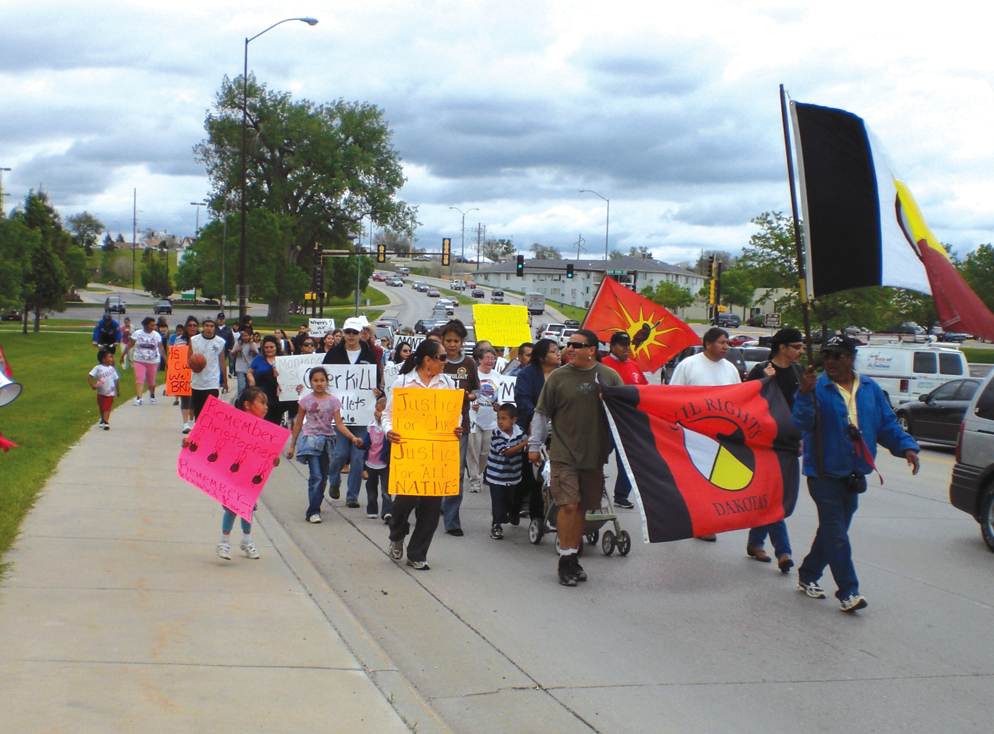 Court allows Oglala Sioux parents to sue officer for son's death