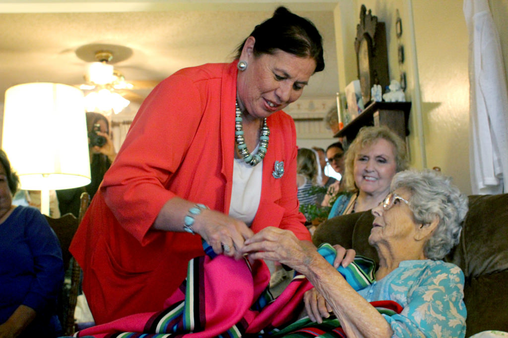 Marguerite Dennison from Osage Nation marks 100th birthday