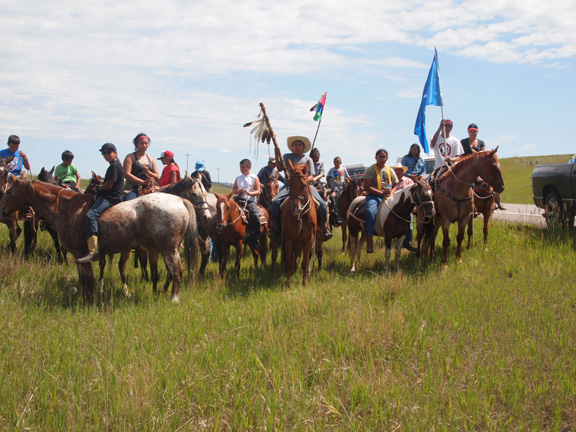 Native Sun News: Lakota riders complete journey to Little Bighorn