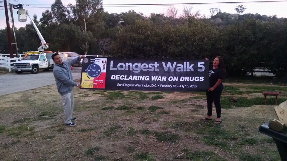 Longest Walk 5 kicks off in California en route to nation's capital