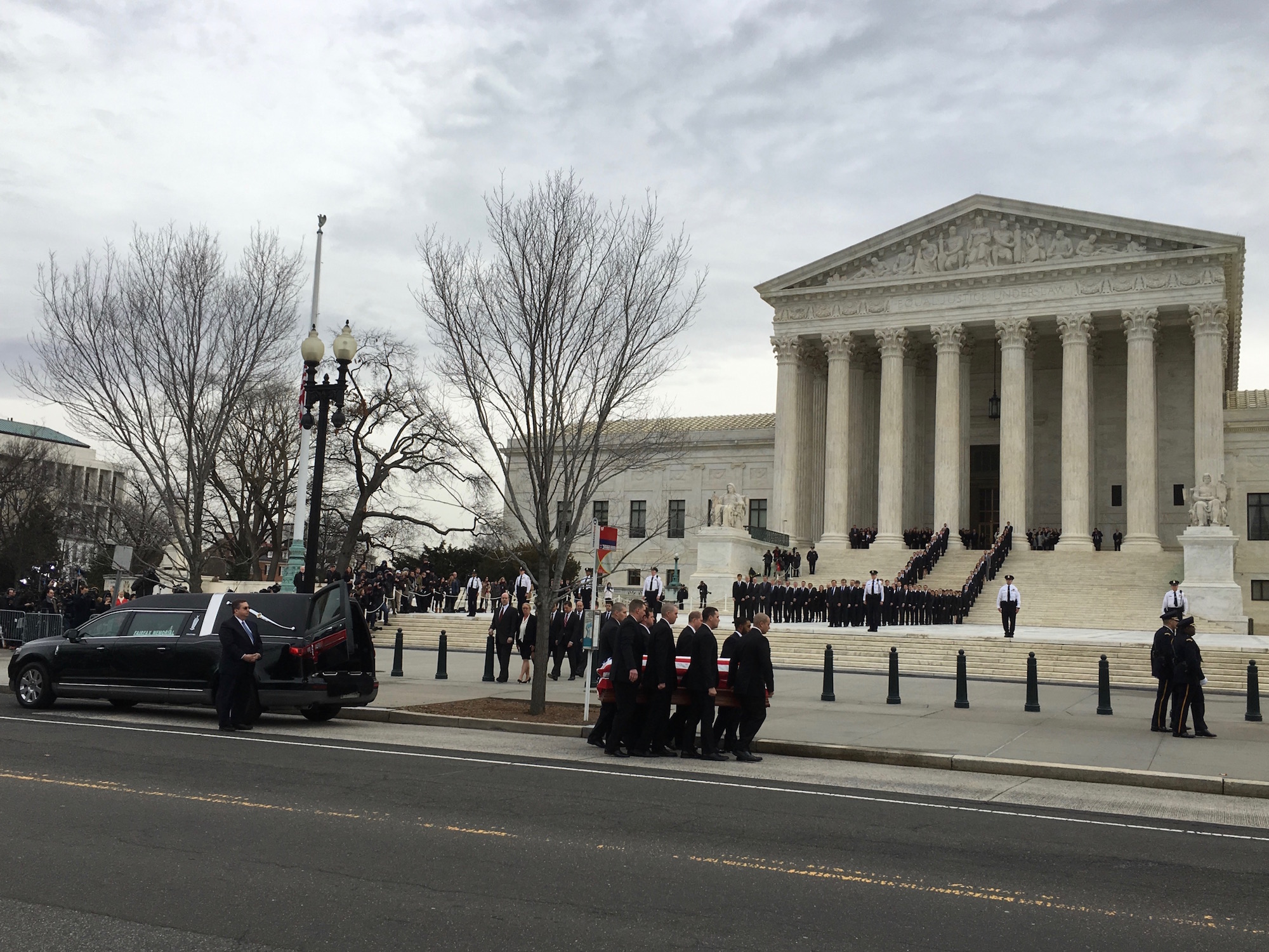 Supreme Court delays work due to ceremony for Justice Scalia 