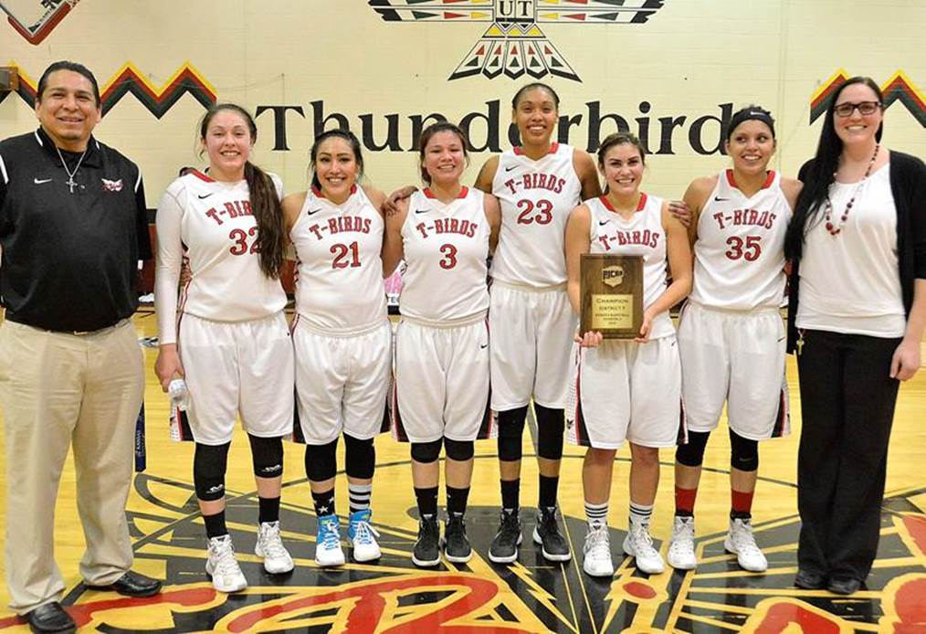 United Tribes Technical College girls basketball team in tourney