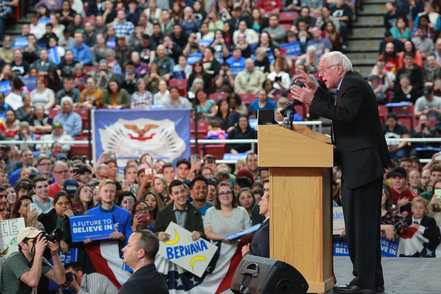 Bernie Sanders sweeps three states as Native issues stay on agenda