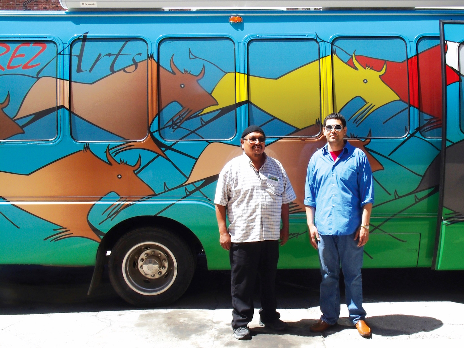 Native Sun News: Rolling Rez Arts van makes a stop in Rapid City