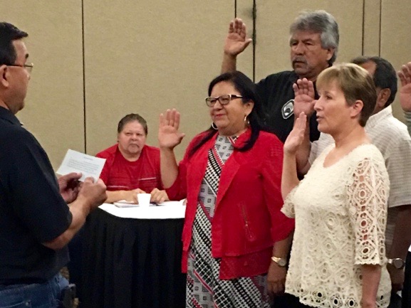 Minnesota Chippewa Tribe swears in executive committee members
