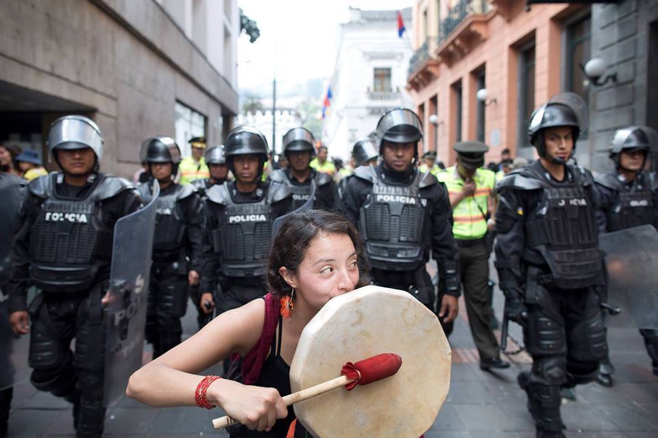 Peter d'Errico: Indigenous community battles invasion in Ecuador