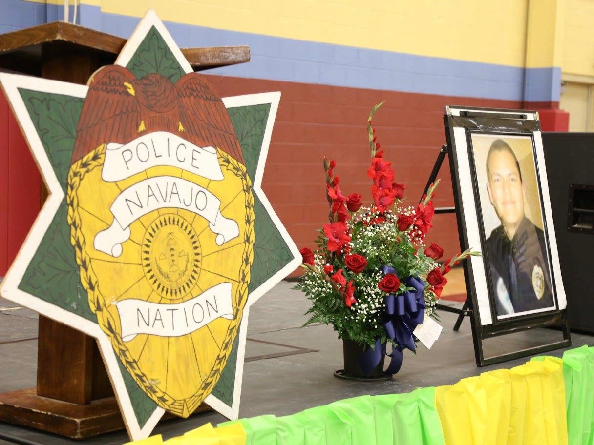 Murder charge filed for fatal shooting of Navajo Nation police officer