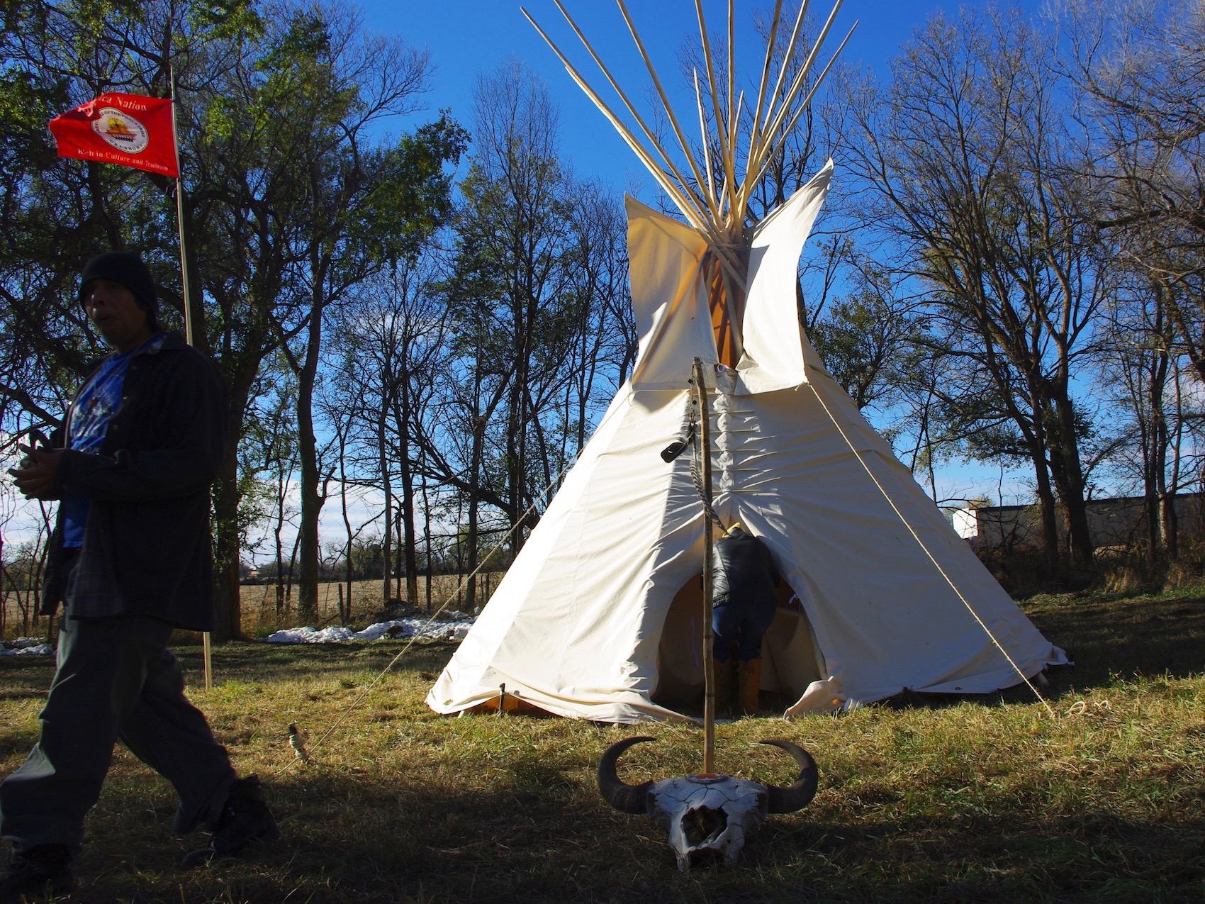 Keystone XL Pipeline route crosses path of Ponca Tribe's forced removal