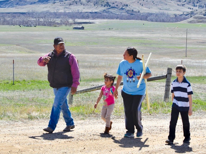 Native Sun News Today: Cheyenne River Sioux woman keeps walking