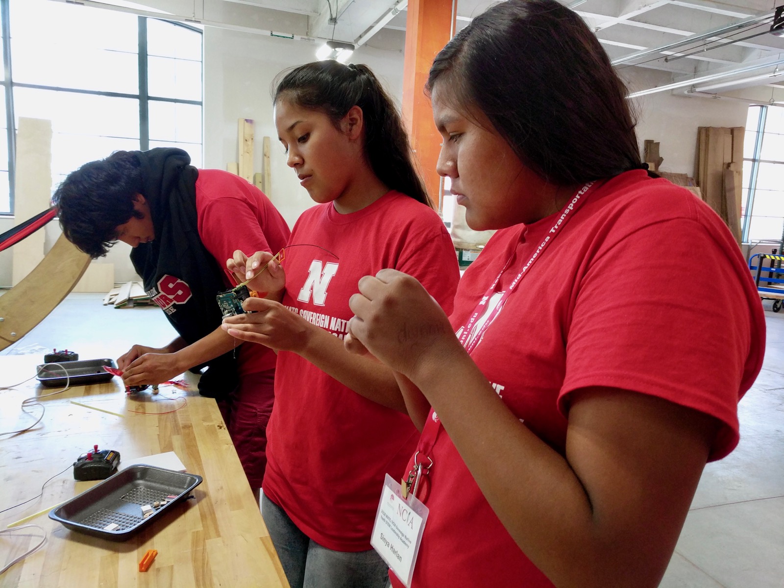 Native students learn about science in 'Sovereign' summer camp