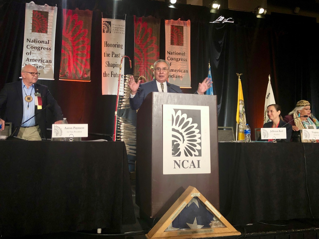National Congress of American Indians opens annual convention amid controversy