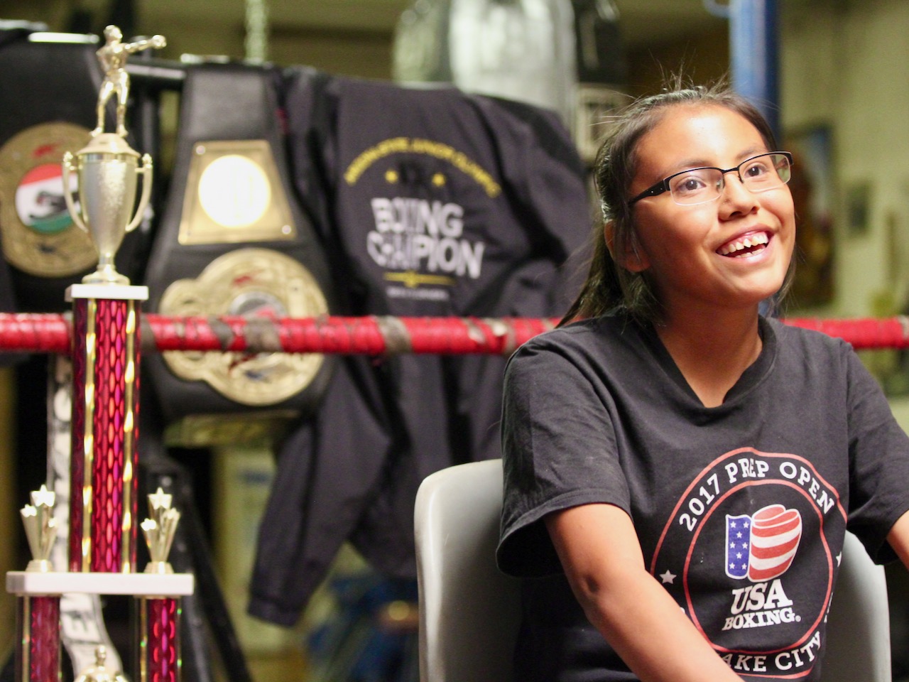 Cronkite News: Navajo girl carries on family's boxing tradition