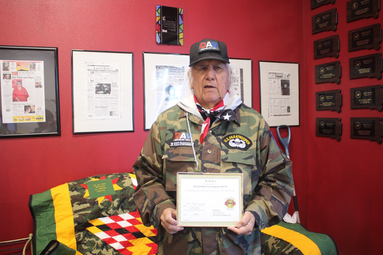 Native Sun News Today: Flandreau Santee Sioux veteran lauded for efforts