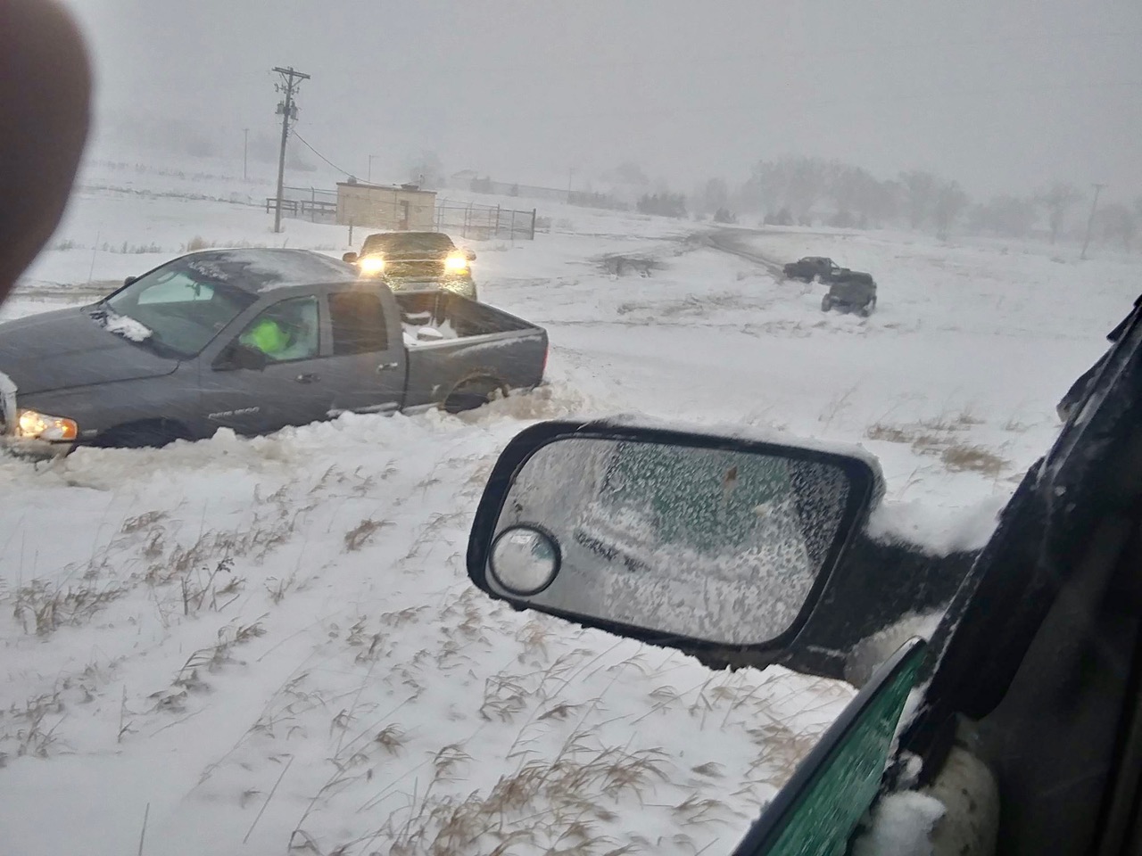 Oglala Sioux Tribe orders lockdown after winter storm slams the reservation