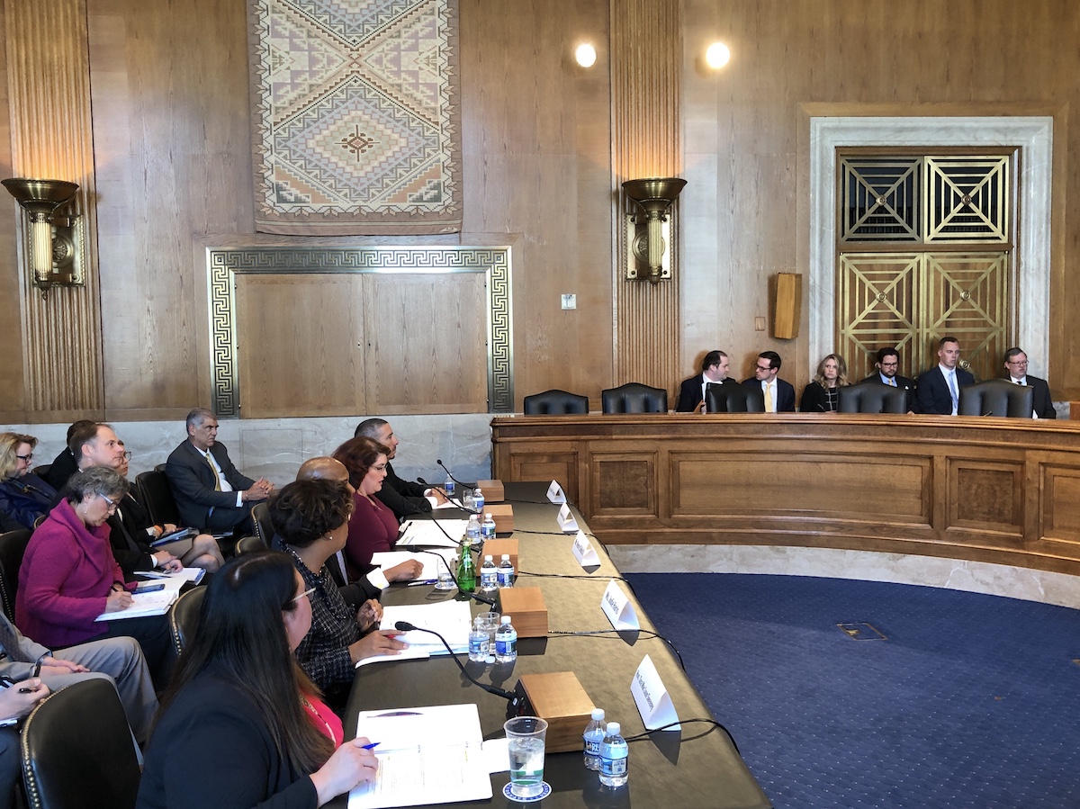 AUDIO: Senate Committee on Indian Affairs hearing on community development