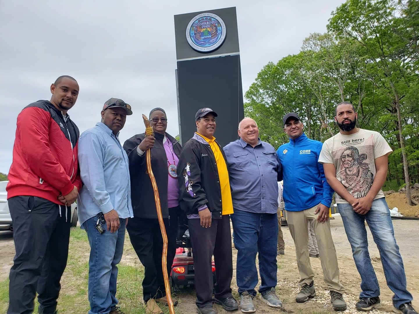 Shinnecock Nation debuts first electronic billboard amid opposition