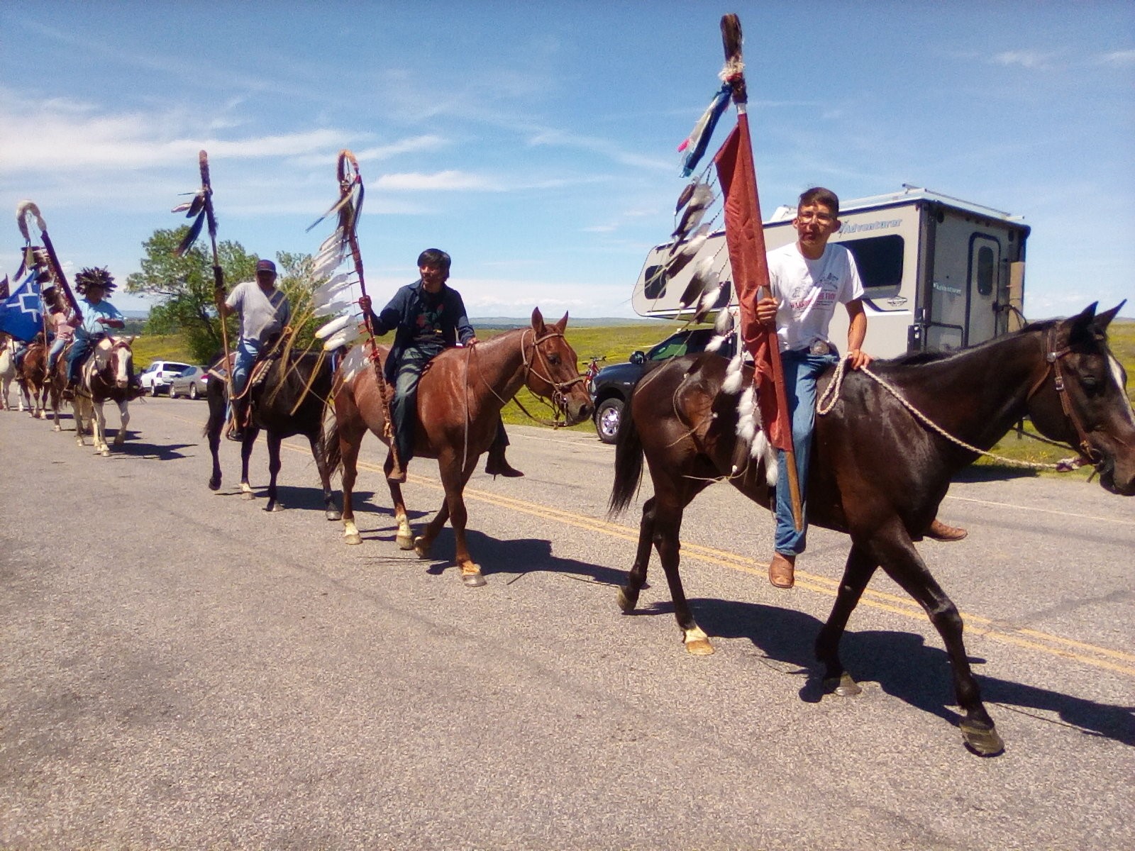 Native Sun News Today: Horse riders make annual return to Little Big Horn