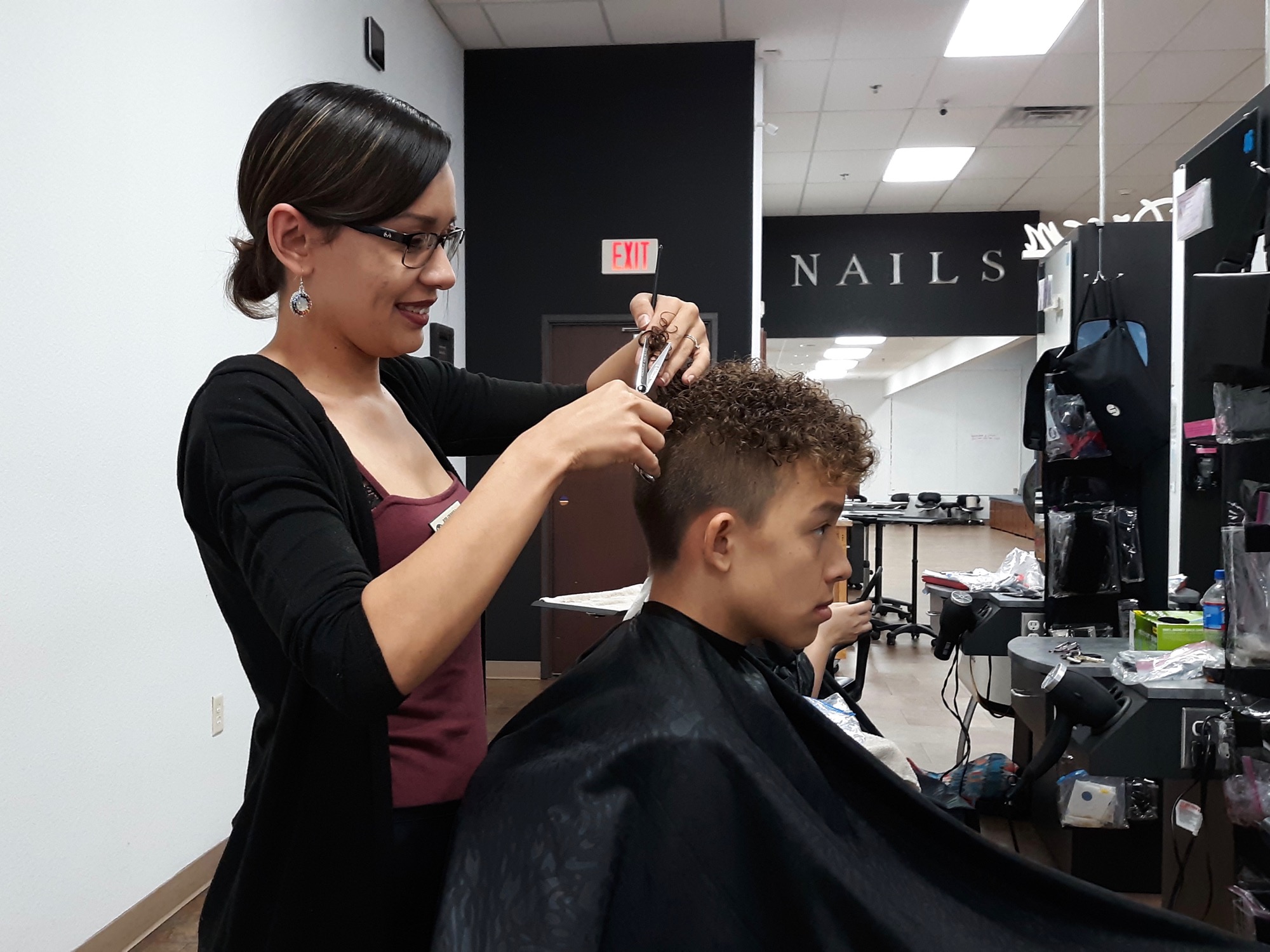 Cosmetology student makes the most of opportunity