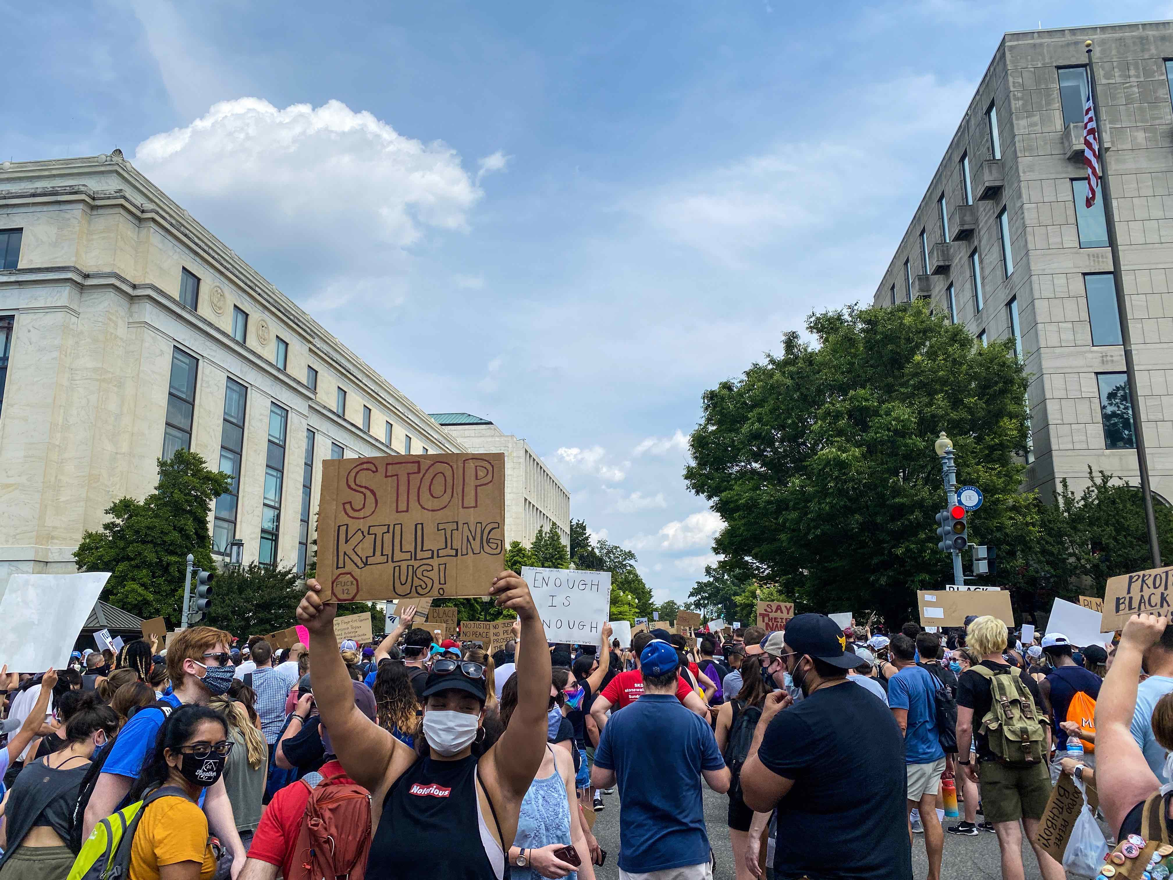 Terry Rambler: 'His cry is our cry. We can’t breathe.'