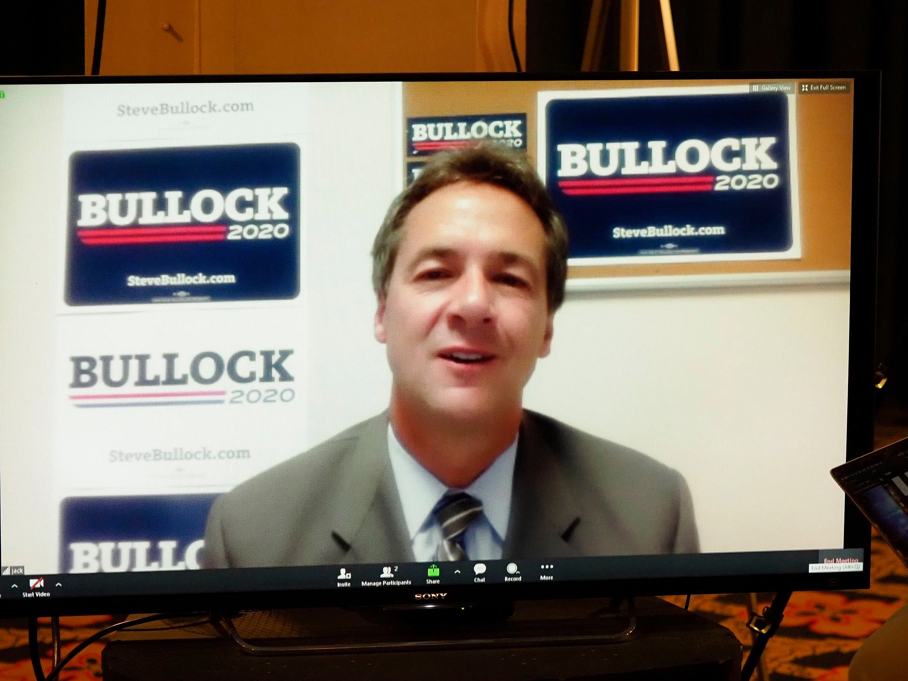 AUDIO/VIDEO: Steve Bullock at Frank LaMere Native American Presidential Forum