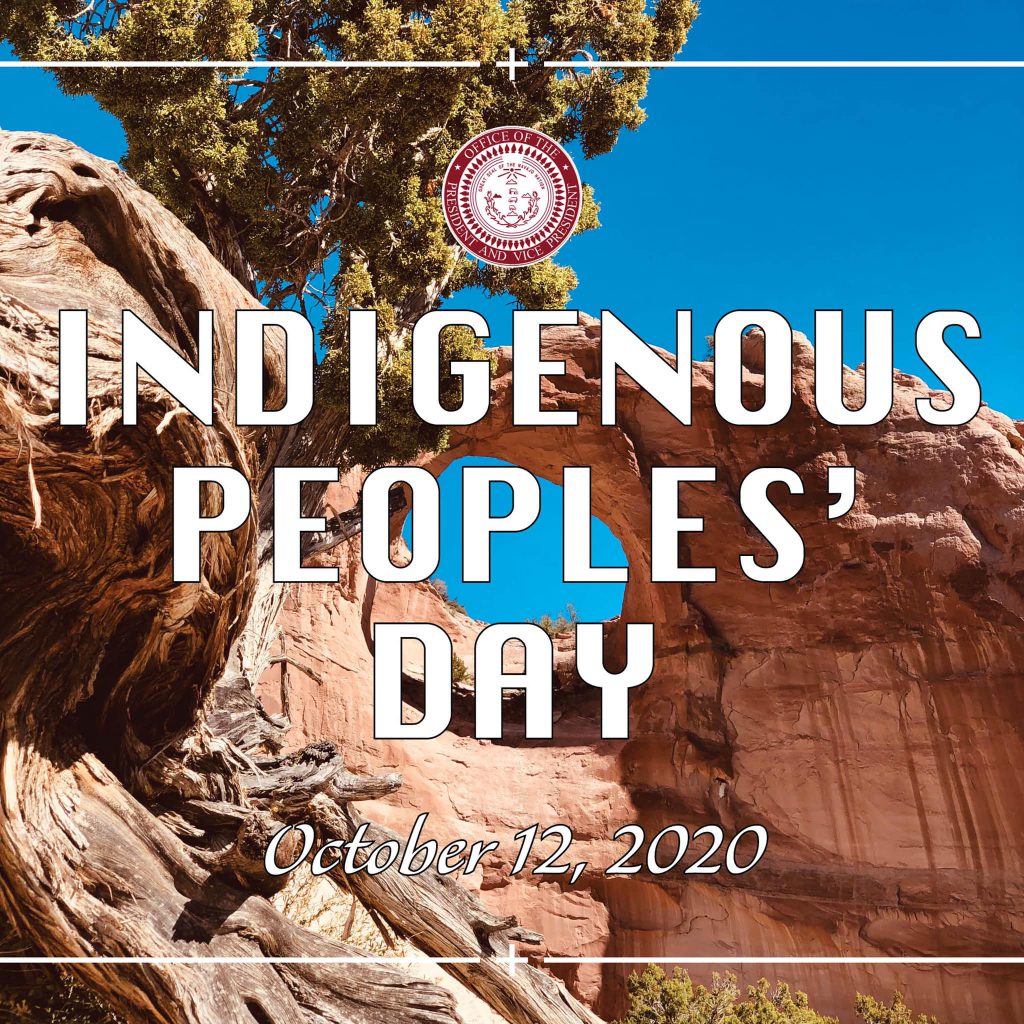 Indigenous Peoples Day Message From Navajo Nation Indianz