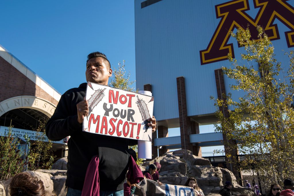 "We are not your mascots"