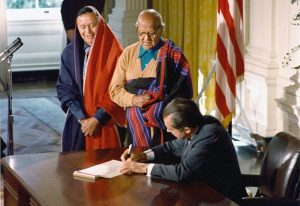 Richard Nixon Taos Pueblo