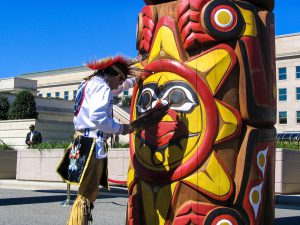 Lummi Nation Healing Pole