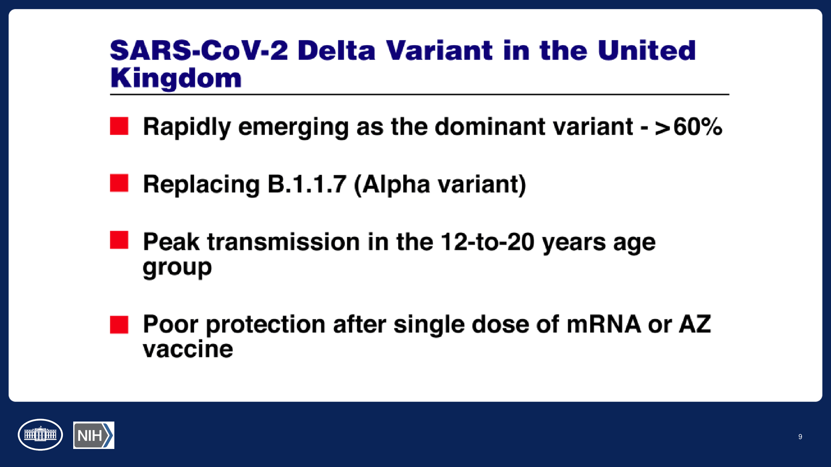 COVID-19 Press Briefing June 8, 2021