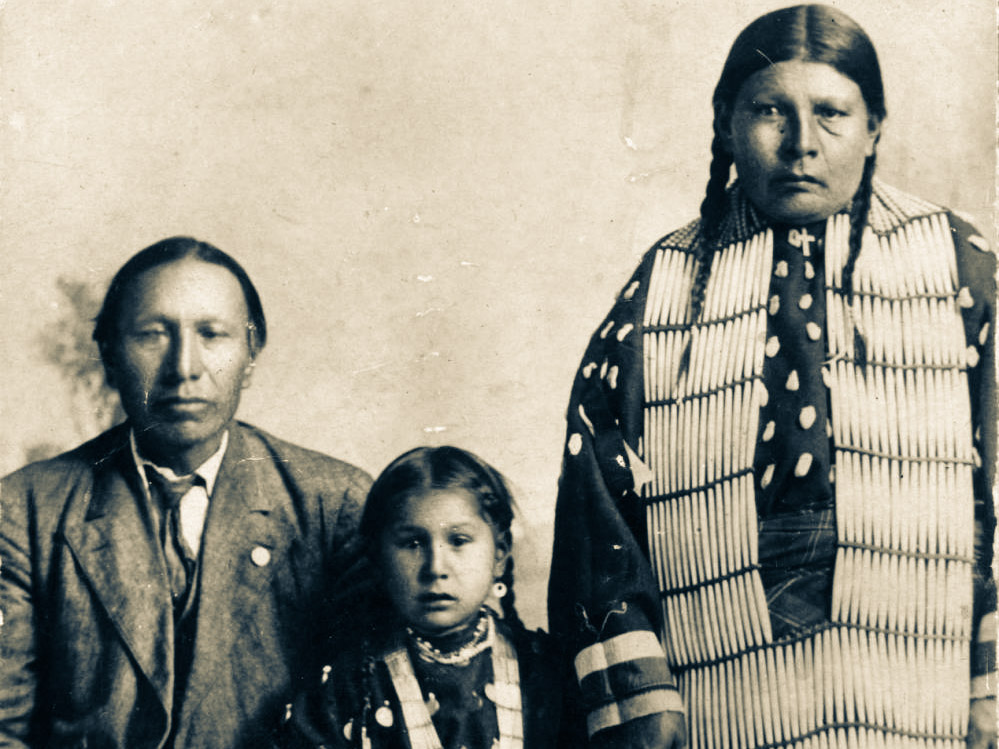 Nick Black Elk and Family