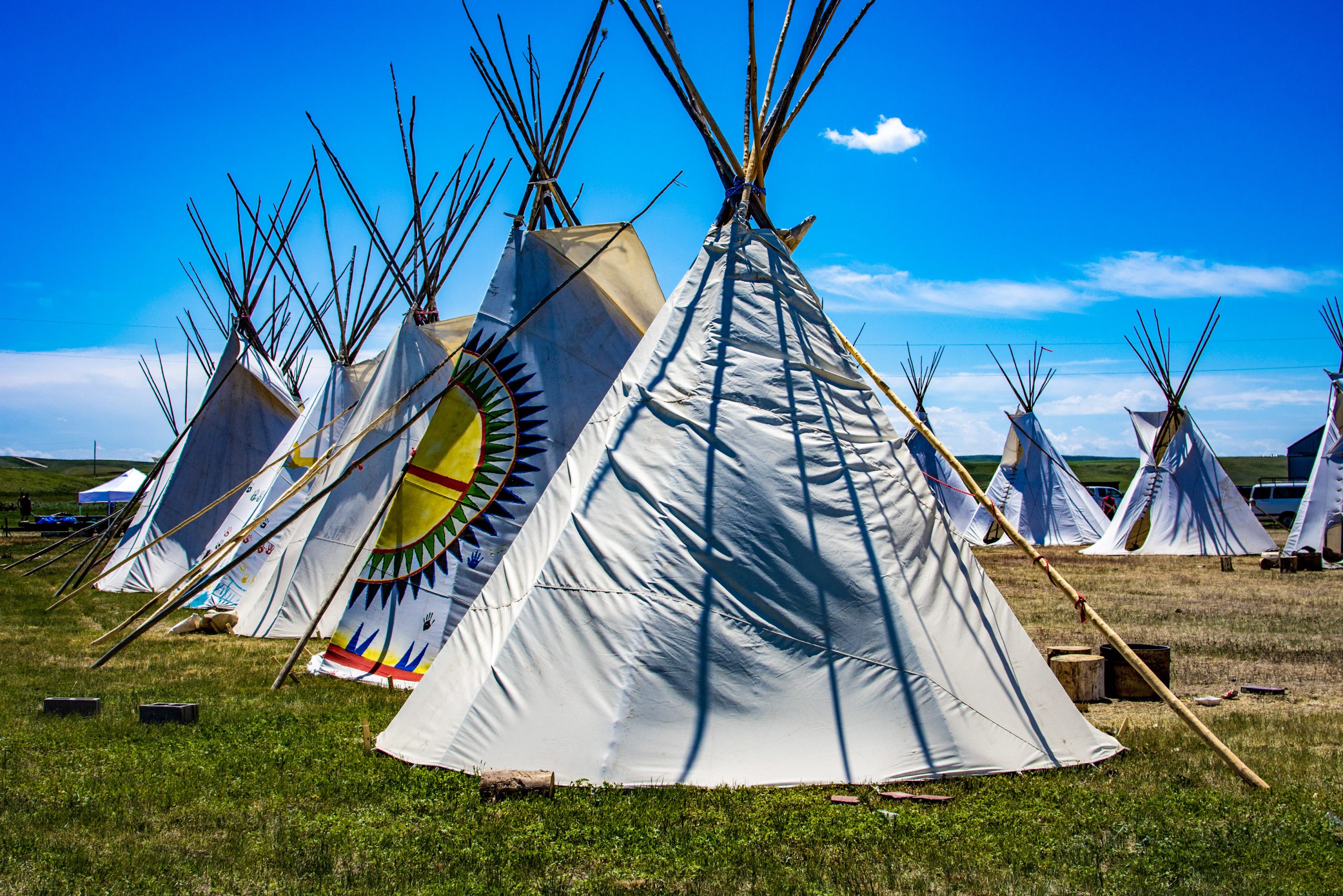 Teepees - Fort Peck Reservation
