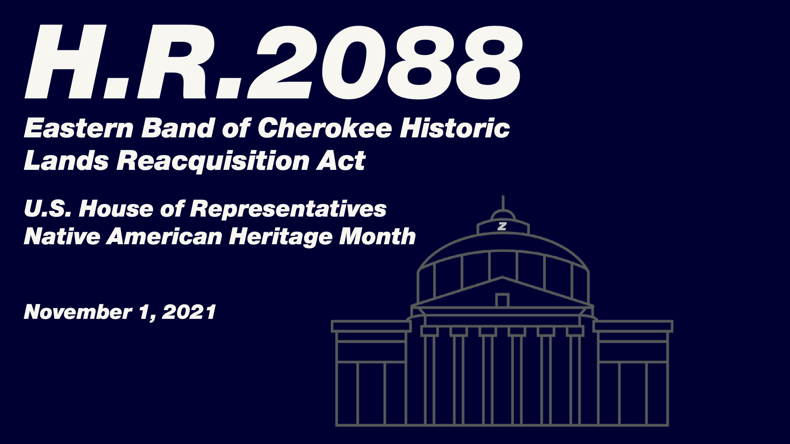 H.R.2088 - Eastern Band of Cherokee Historic Lands Reacquisition Act