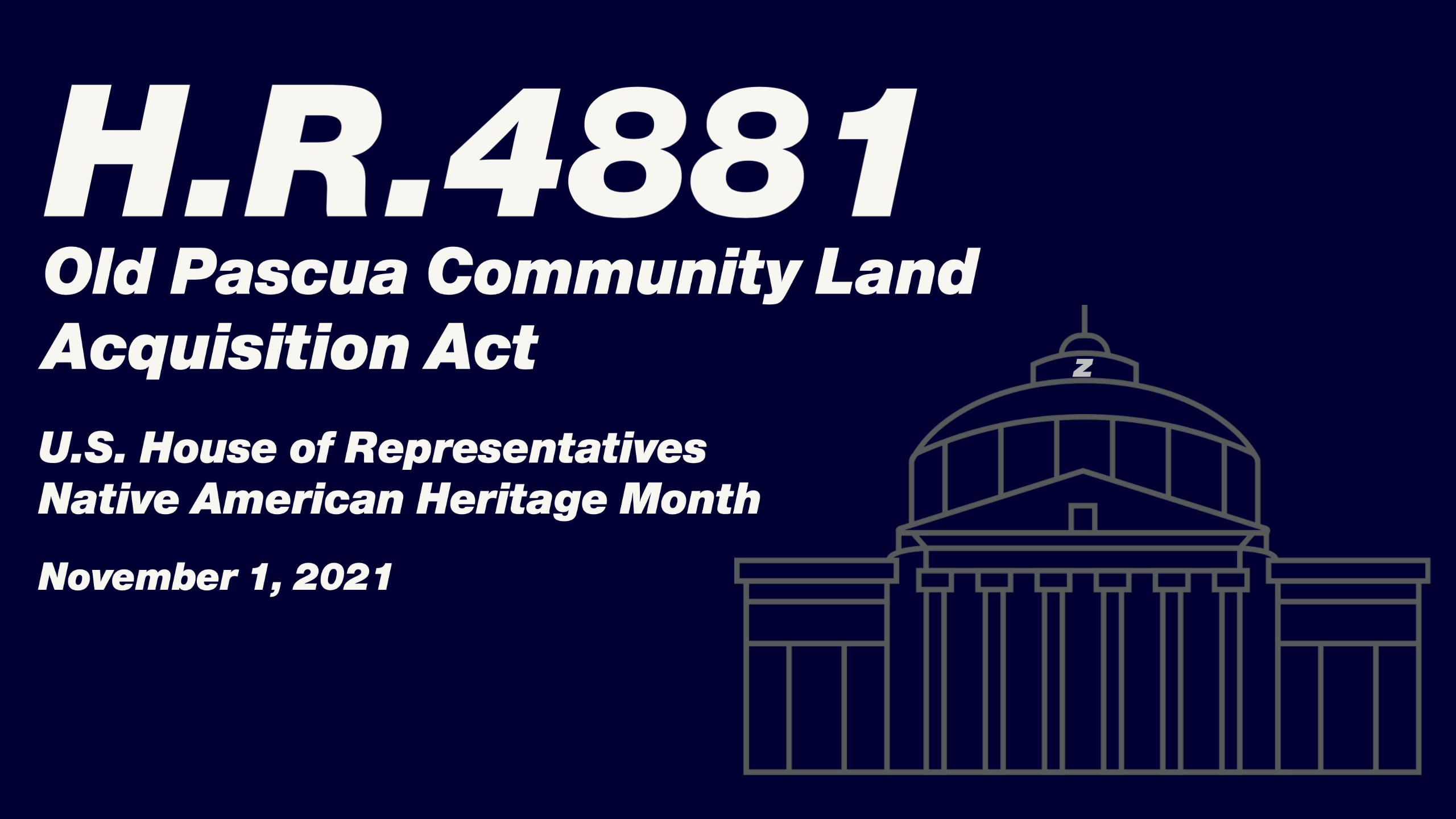 H.R.4881 - Old Pascua Community Land Acquisition Act