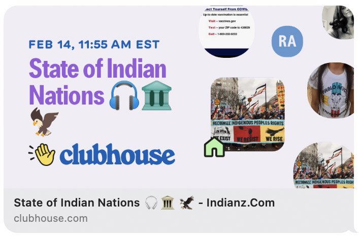Indianz.Com on Clubhouse