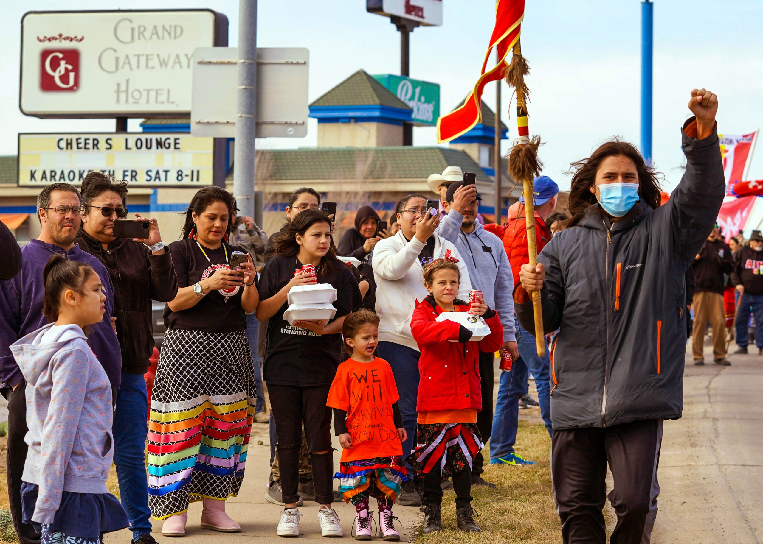 ‘Indians Allowed’: Sioux Nation rallies against racism and discrimination