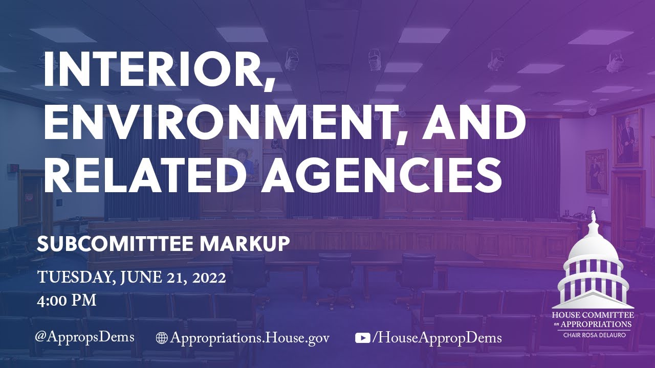 Fiscal Year 2023 Interior Environment And Related Agencies Bill Indianzcom 5605