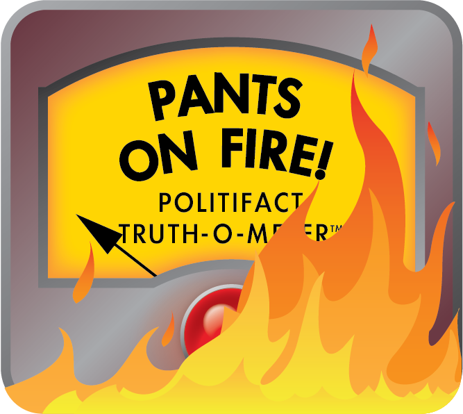 Nick Myers - Pants On Fire - Politifact