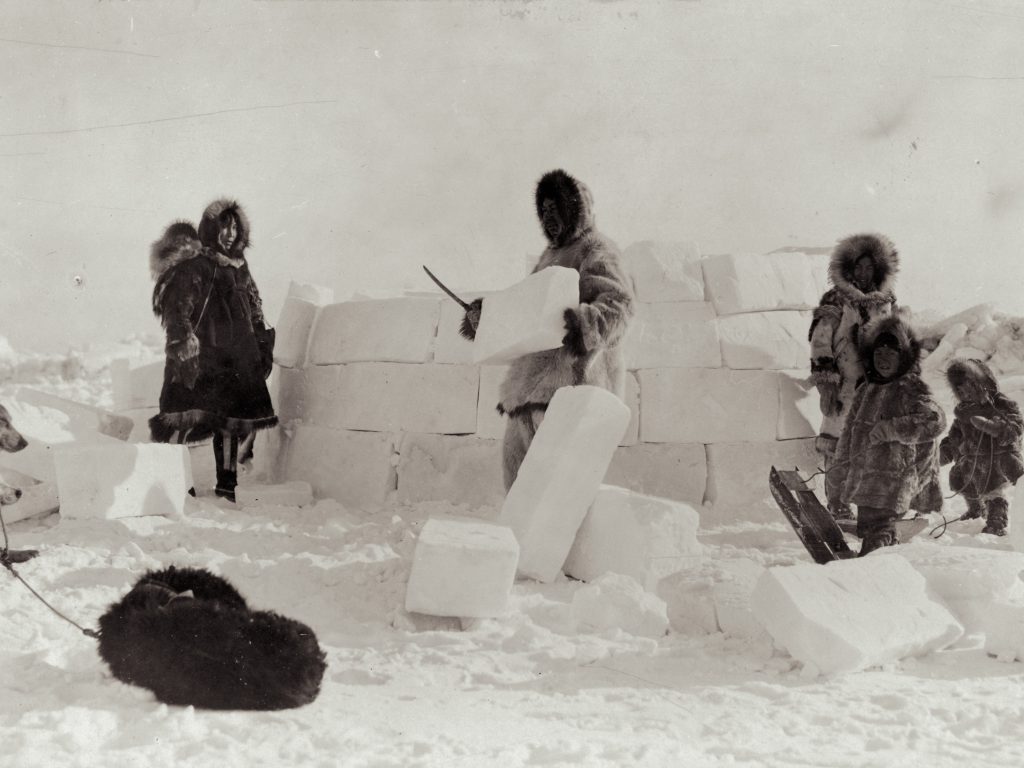 Igloo in Alaska