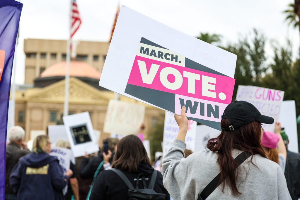 'March. Vote. Win'