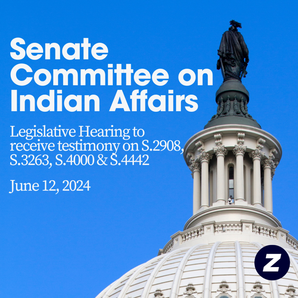 Legislative Hearing to receive testimony on S. 2908, S. 3263, S. 4000 & S. 4442